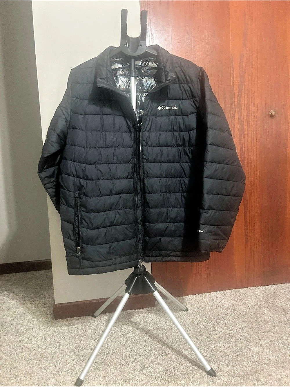 Columbia Men's Powder Lite Jacket Black Puffer
